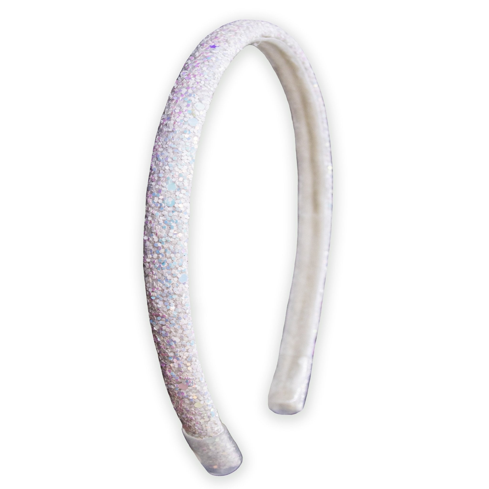 6 Non - Slip Glitter Headbands - FROG SAC