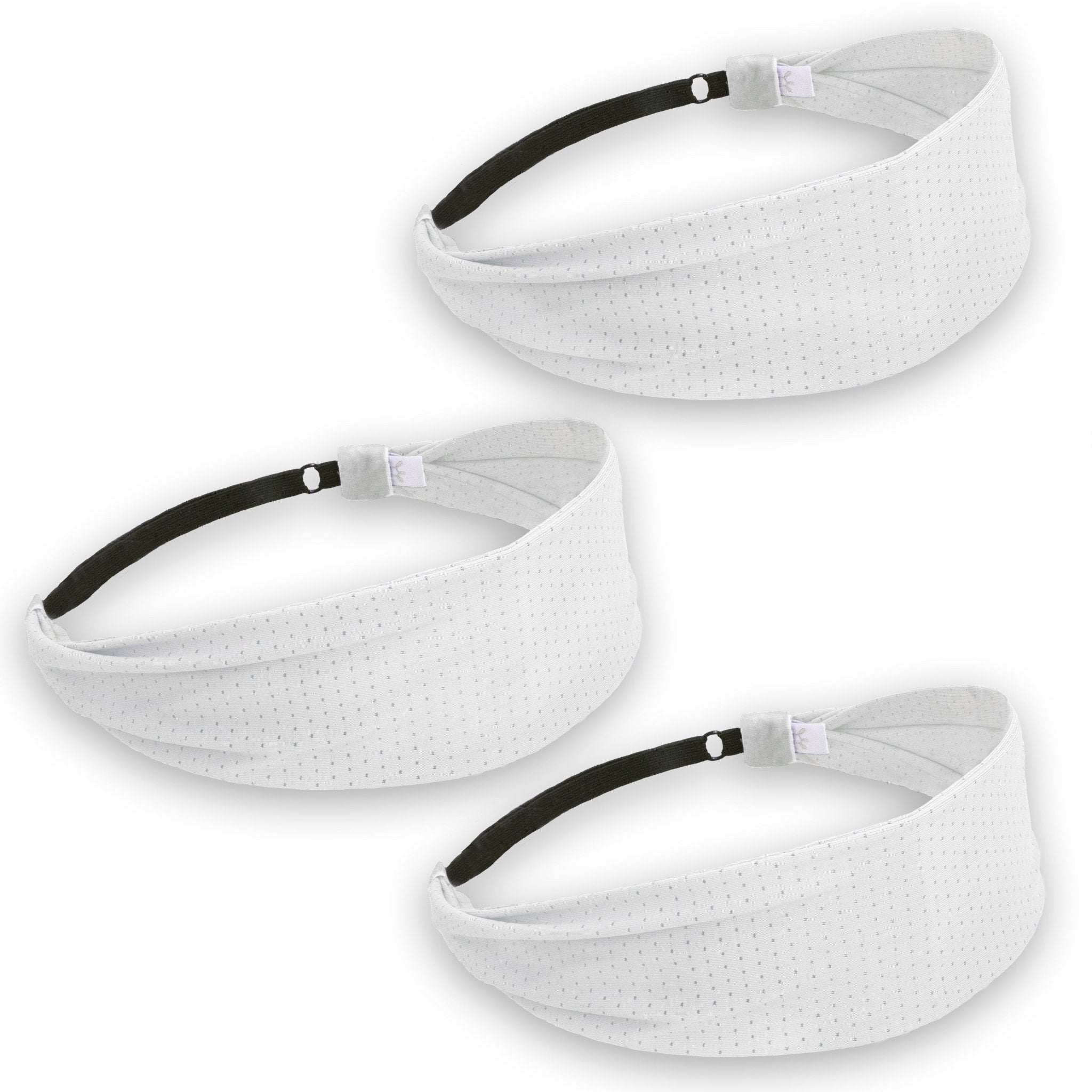 Adjustable No Slip Mesh Sport Headbands - 3 Pack - FROG SAC