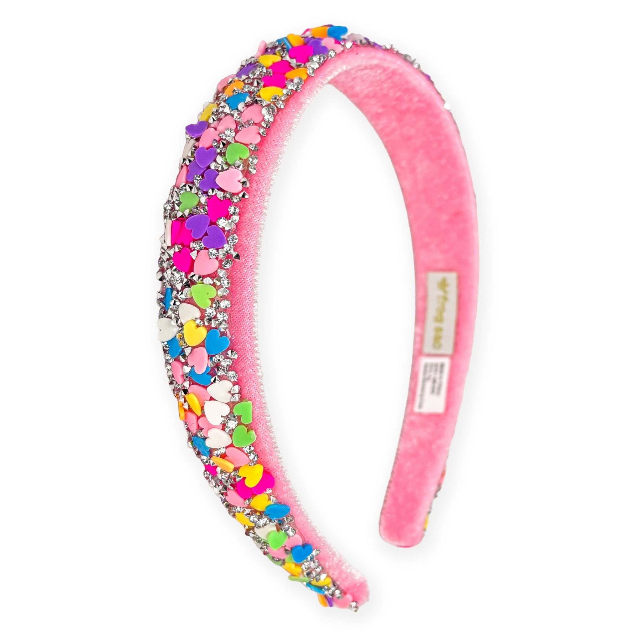 Candy Heart Headband - Confetti Hair Band - FROG SAC