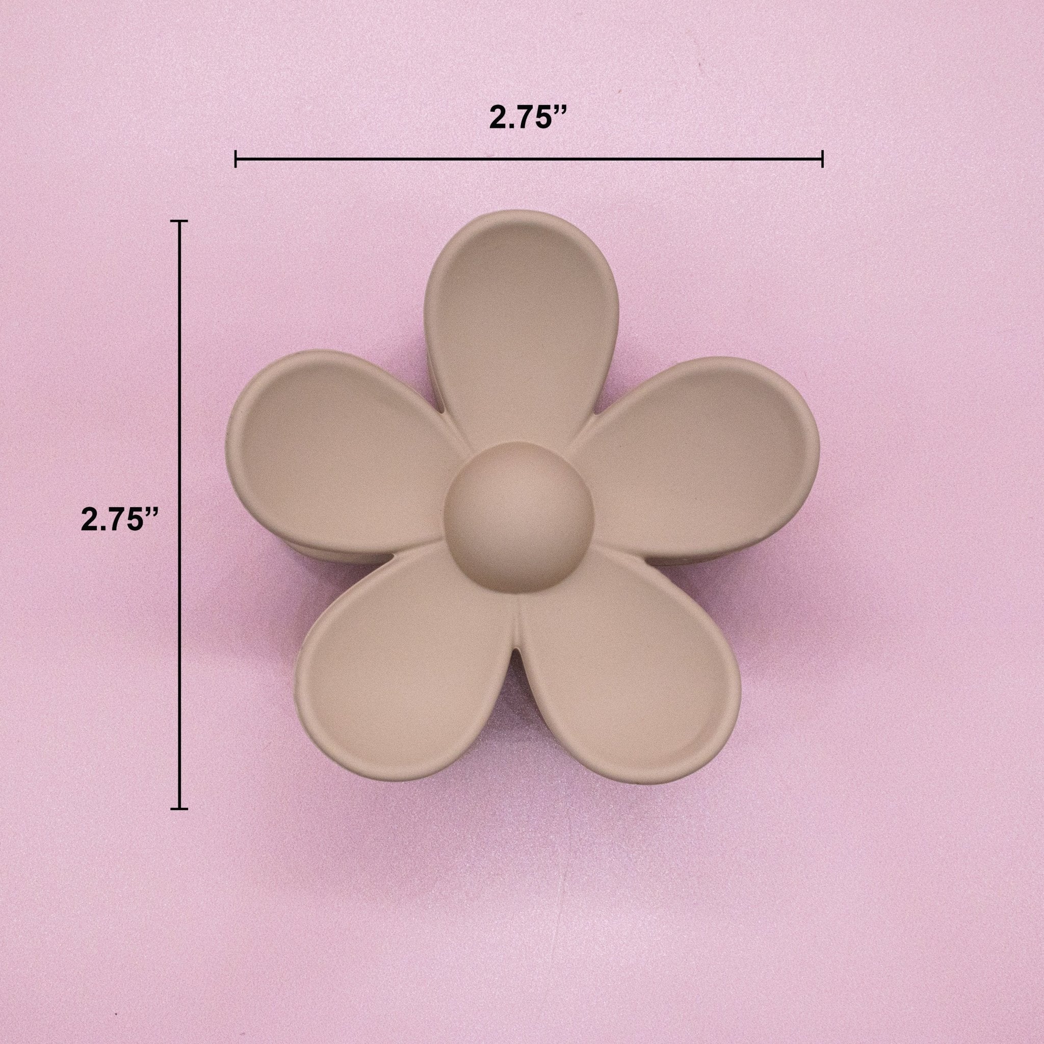 Matte Hair Claw Clip - Large Daisy Flower - FROG SAC