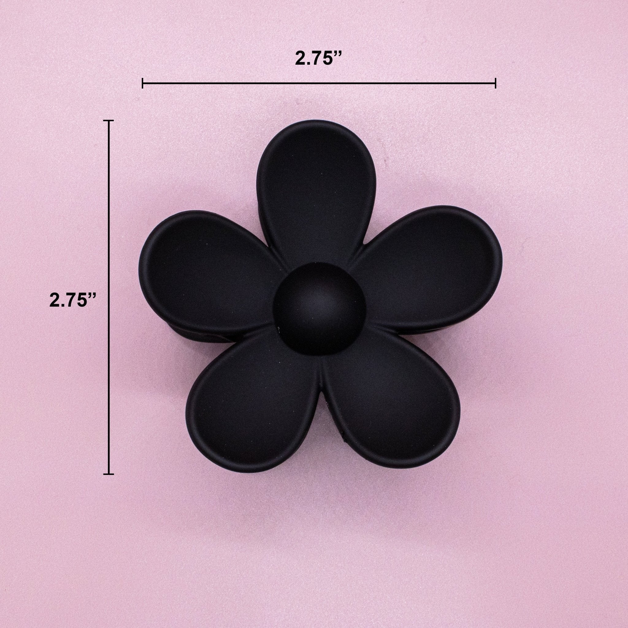 Matte Hair Claw Clip - Large Daisy Flower - FROG SAC