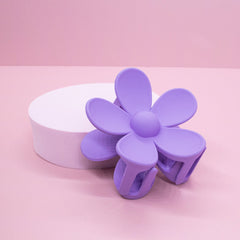 Matte Hair Claw Clip - Large Daisy Flower - FROG SAC