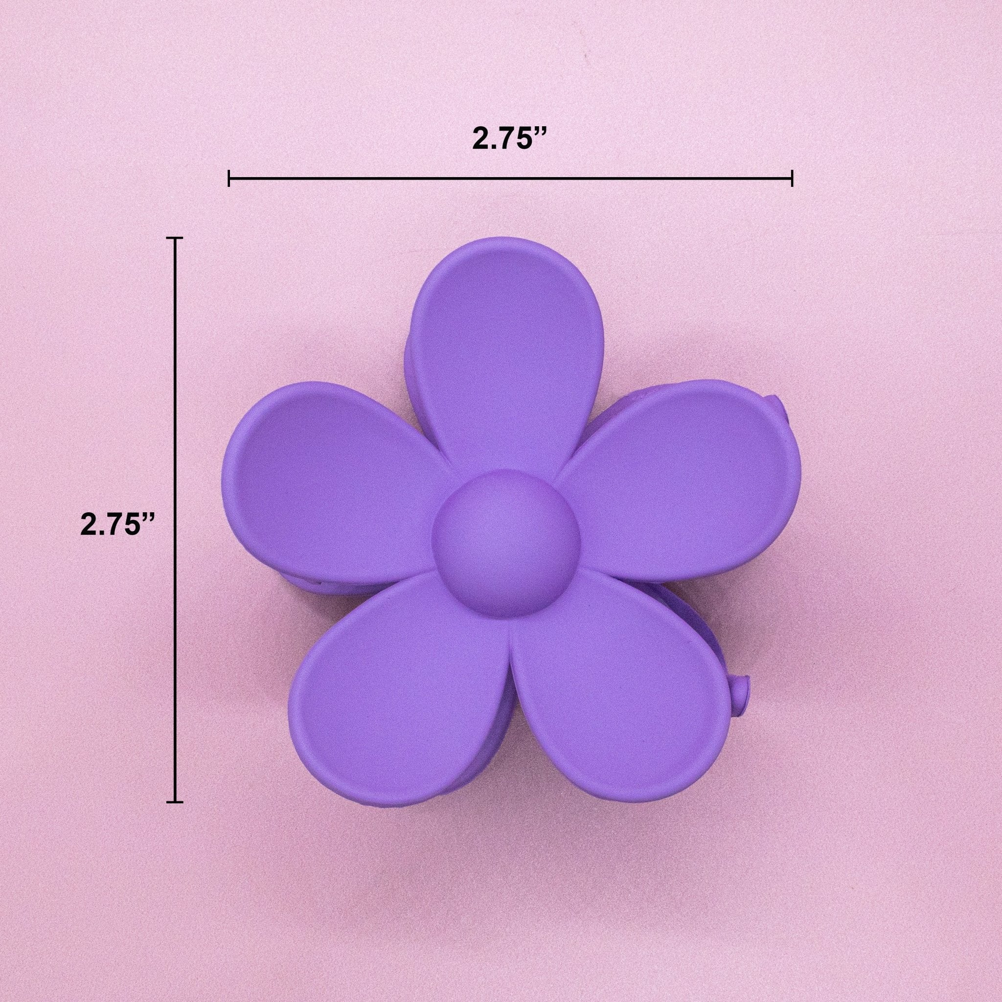 Matte Hair Claw Clip - Large Daisy Flower - FROG SAC