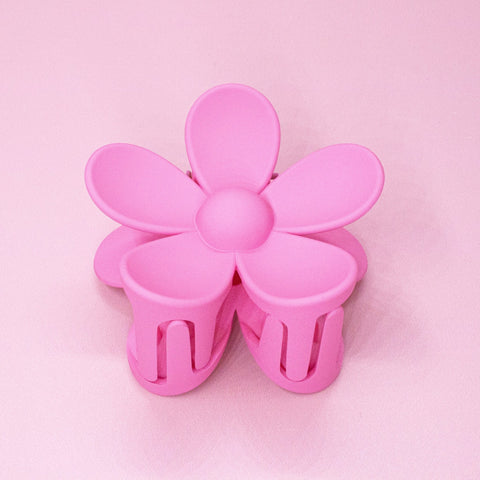 Matte Hair Claw Clip - Large Daisy Flower - FROG SAC