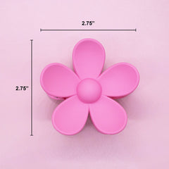 Matte Hair Claw Clip - Large Daisy Flower - FROG SAC