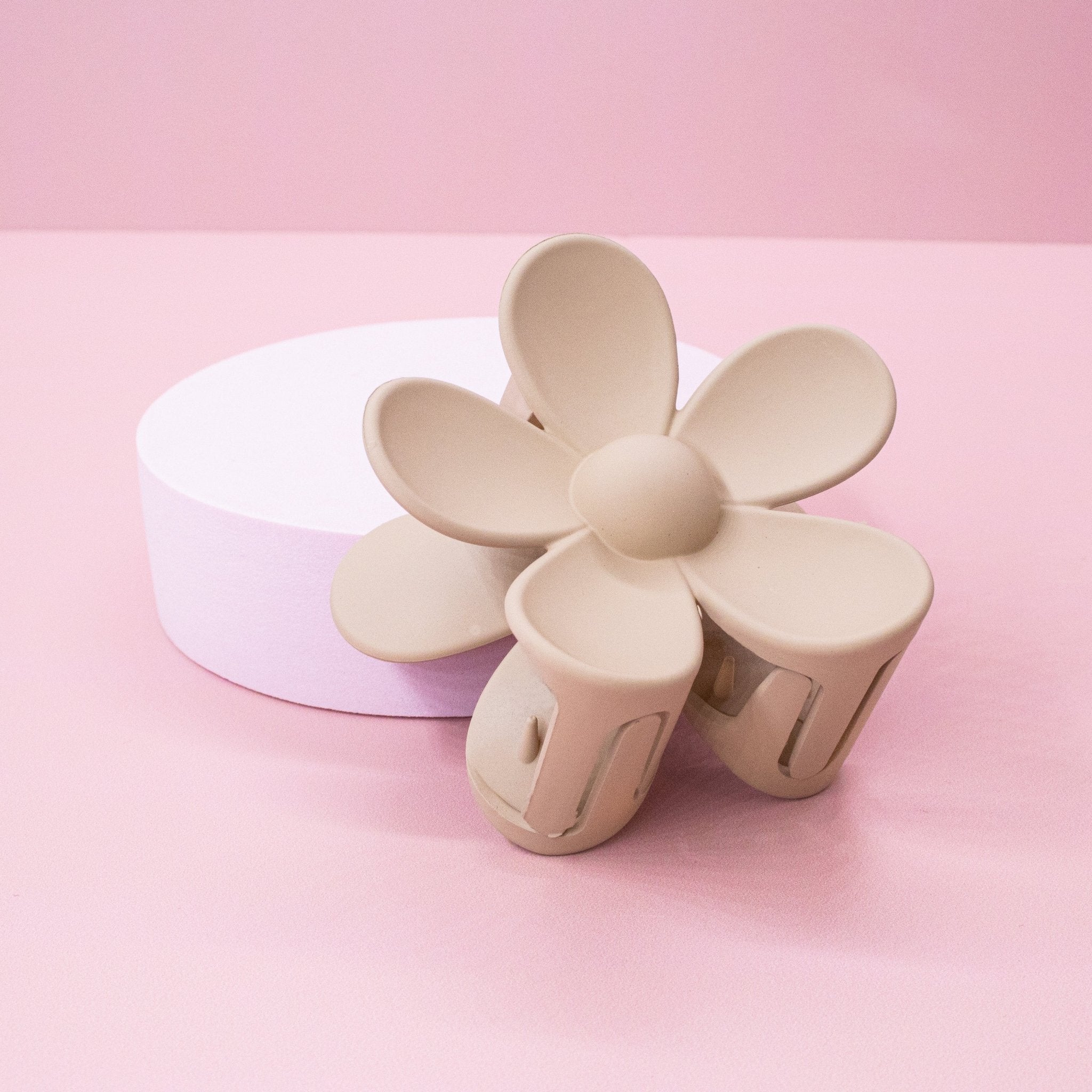 Matte Hair Claw Clip - Large Daisy Flower - FROG SAC