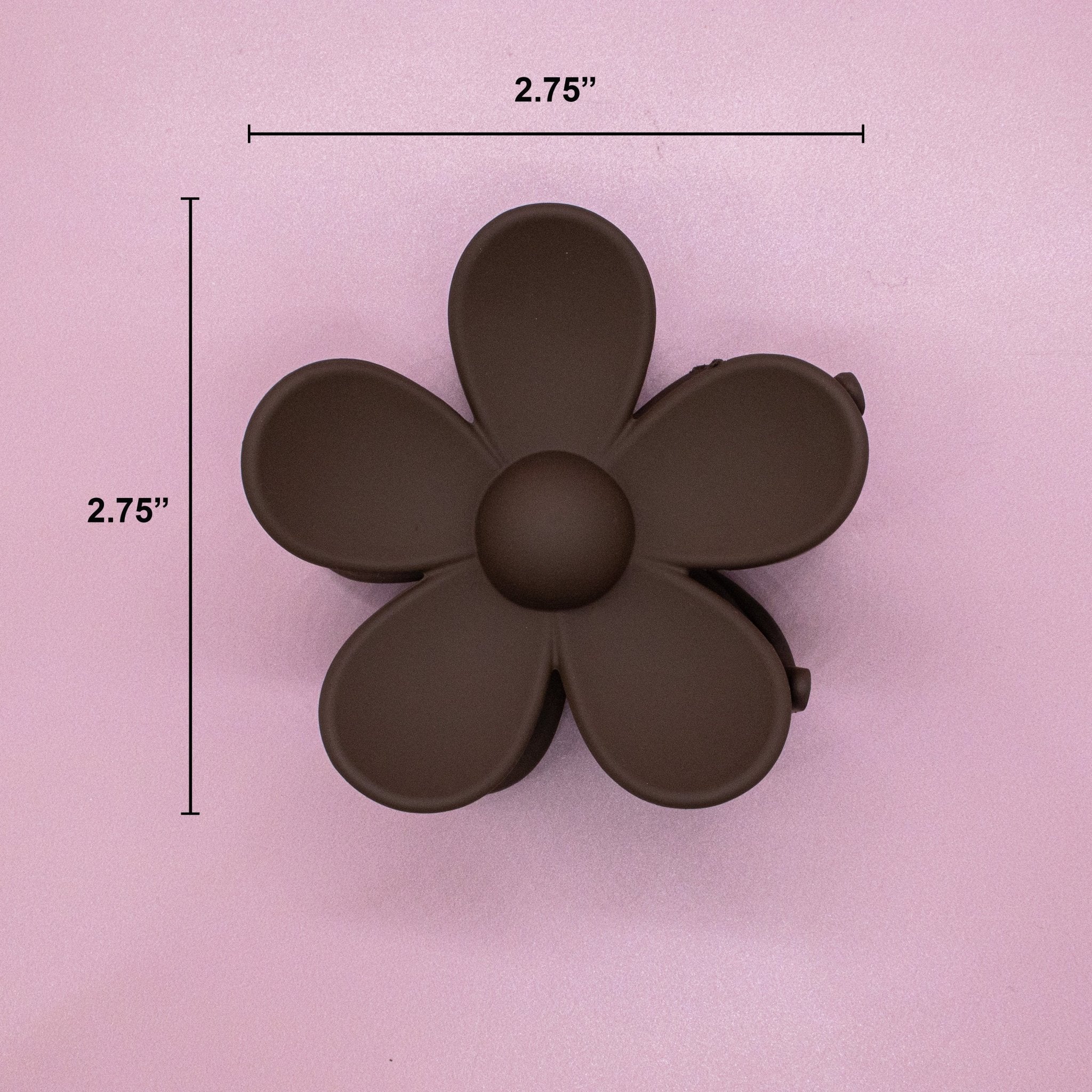 Matte Hair Claw Clip - Large Daisy Flower - FROG SAC