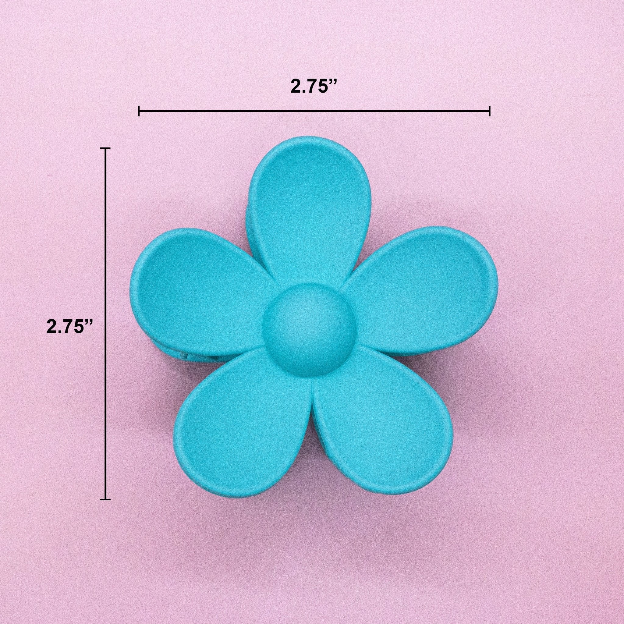 Matte Hair Claw Clip - Large Daisy Flower - FROG SAC