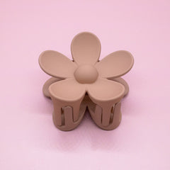 Matte Hair Claw Clip - Large Daisy Flower - FROG SAC