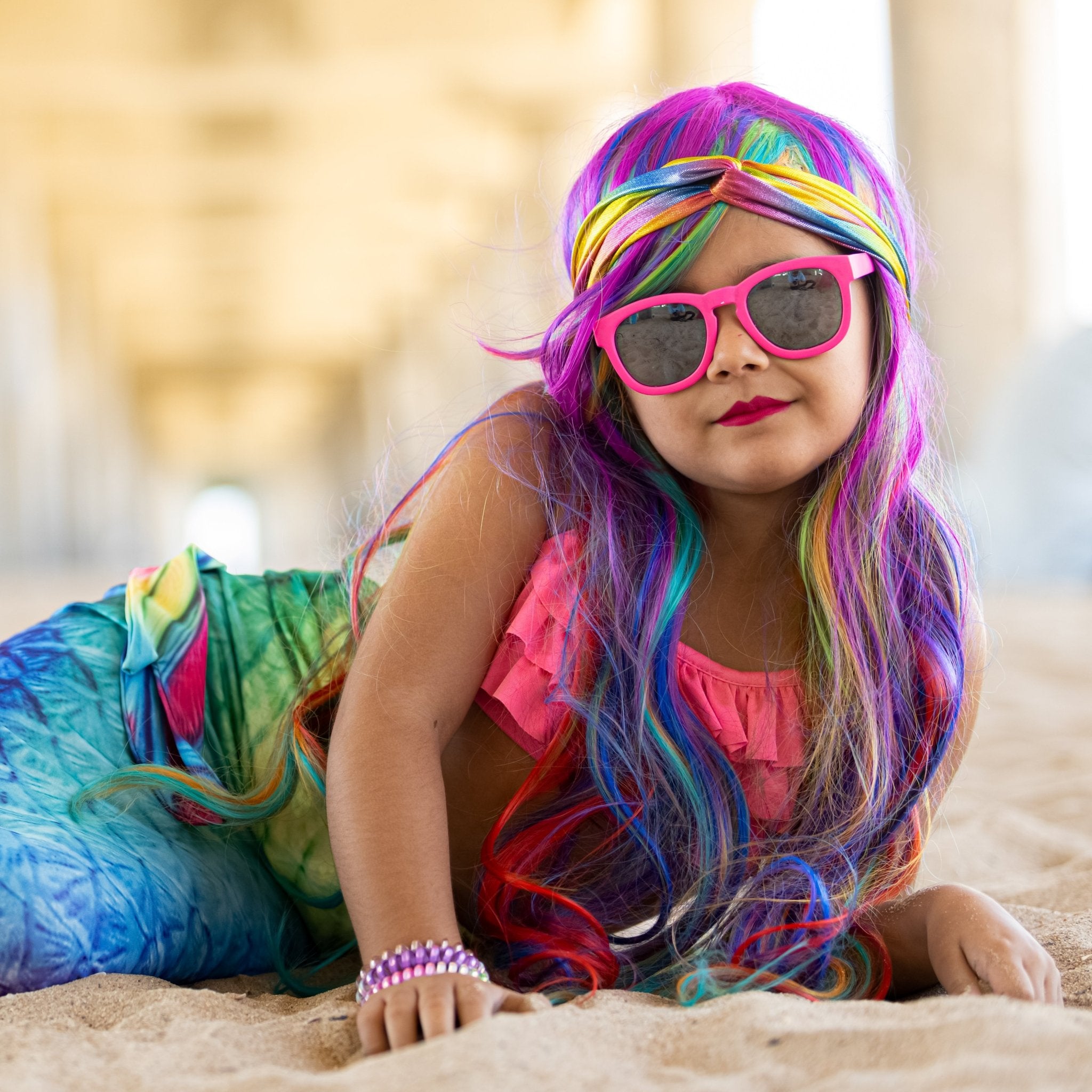Metallic Mermaid Knot Headbands - 6 Pack - FROG SAC