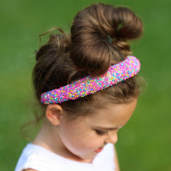 Padded Sprinkles Headband - Confetti Hair Band - FROG SAC