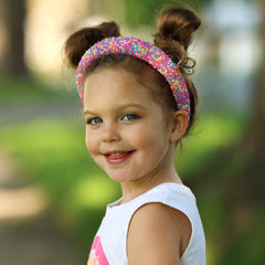 Padded Sprinkles Headband - Confetti Hair Band - FROG SAC