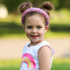 Padded Sprinkles Headband - Confetti Hair Band - FROG SAC