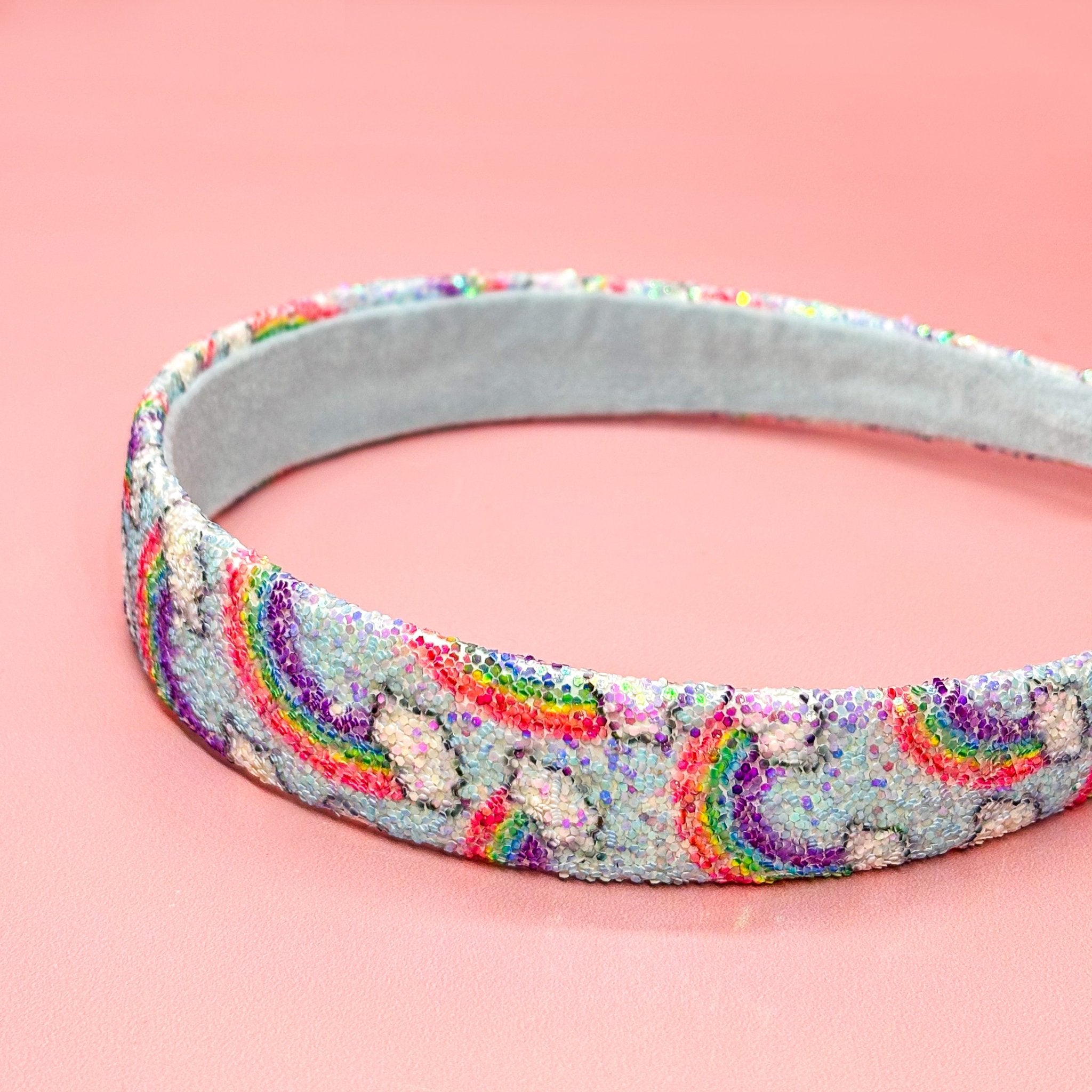 Rainbow Glitter Headband - FROG SAC