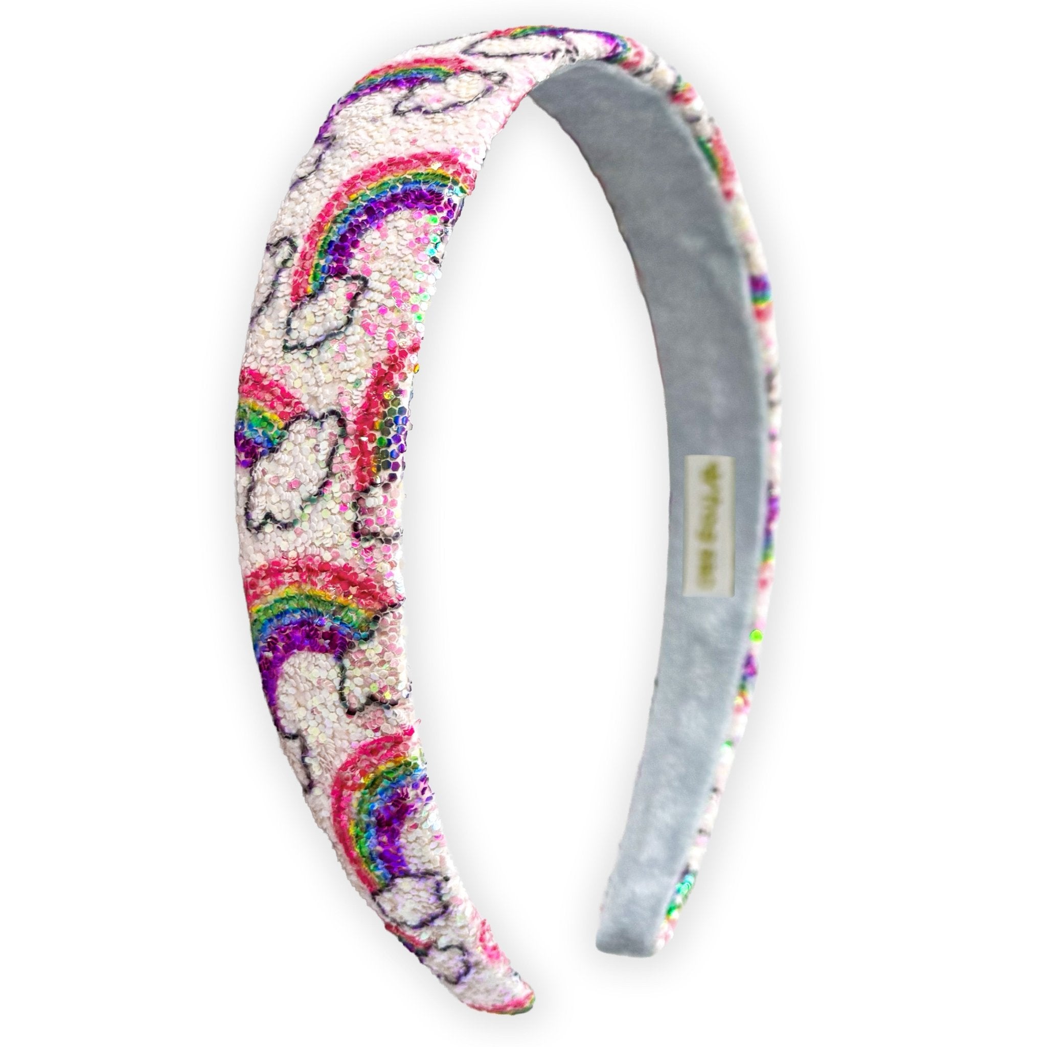 Rainbow Glitter Headband - FROG SAC