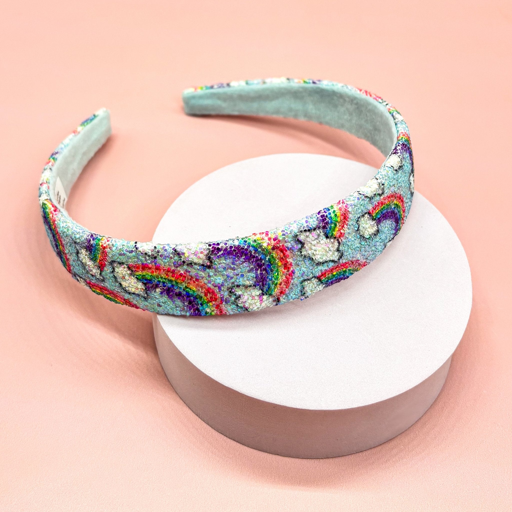 Rainbow Glitter Headband - FROG SAC