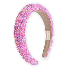 Sequin Glitter Puffy Headband - FROG SAC