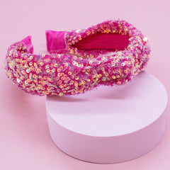 Sequin Knot Headbands - 4 Pack - FROG SAC