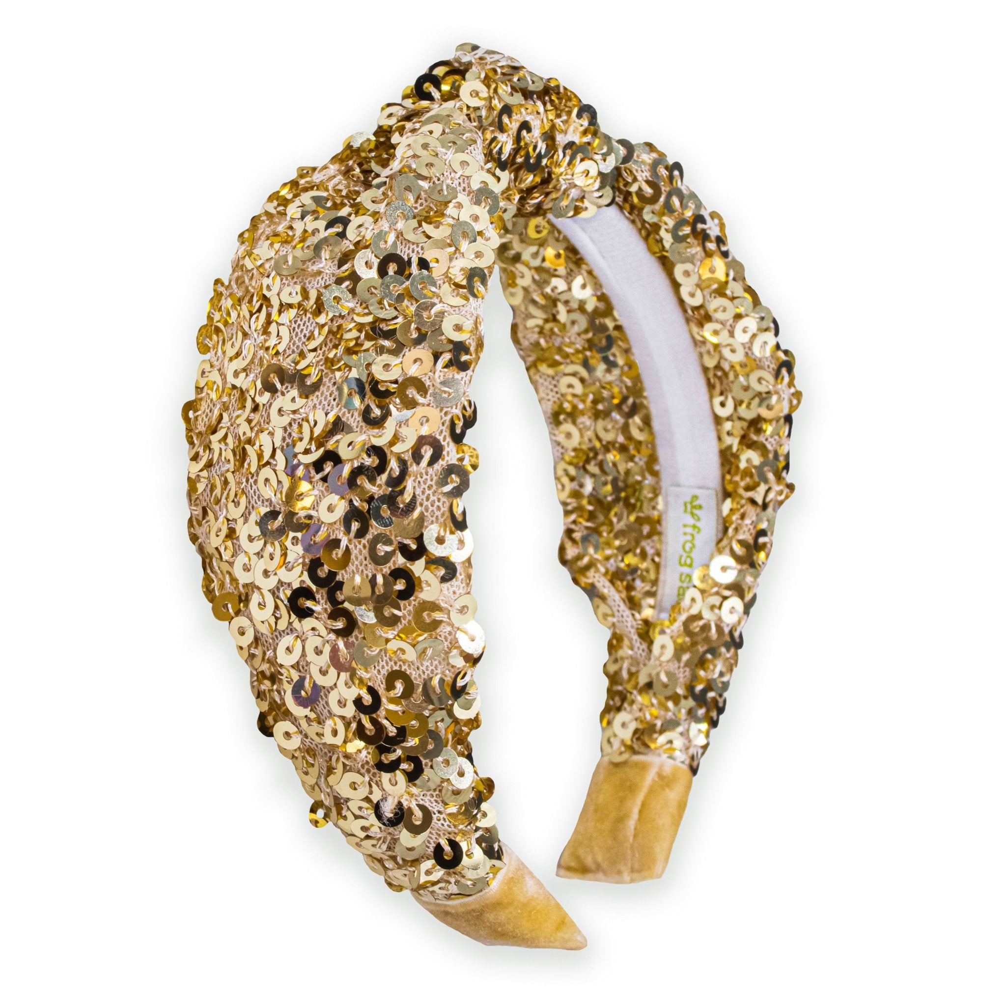 Sparkly Sequin Knot Headband - FROG SAC