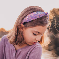 Sparkly Sequin Knot Headband - FROG SAC