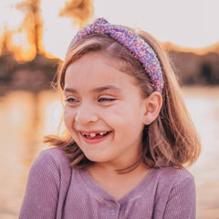 Sparkly Sequin Knot Headband - FROG SAC
