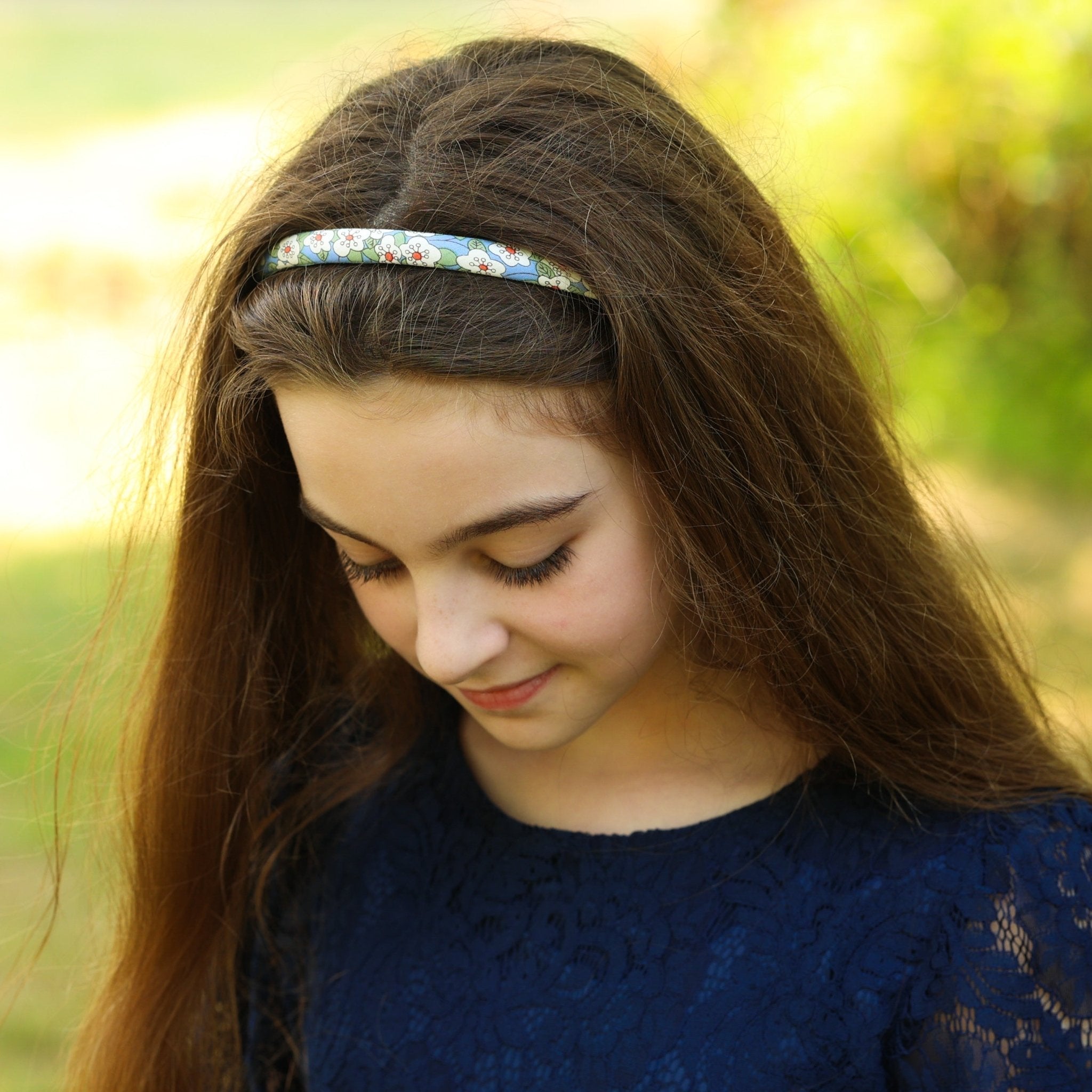 Thin Floral Headbands - 6 Pack - FROG SAC