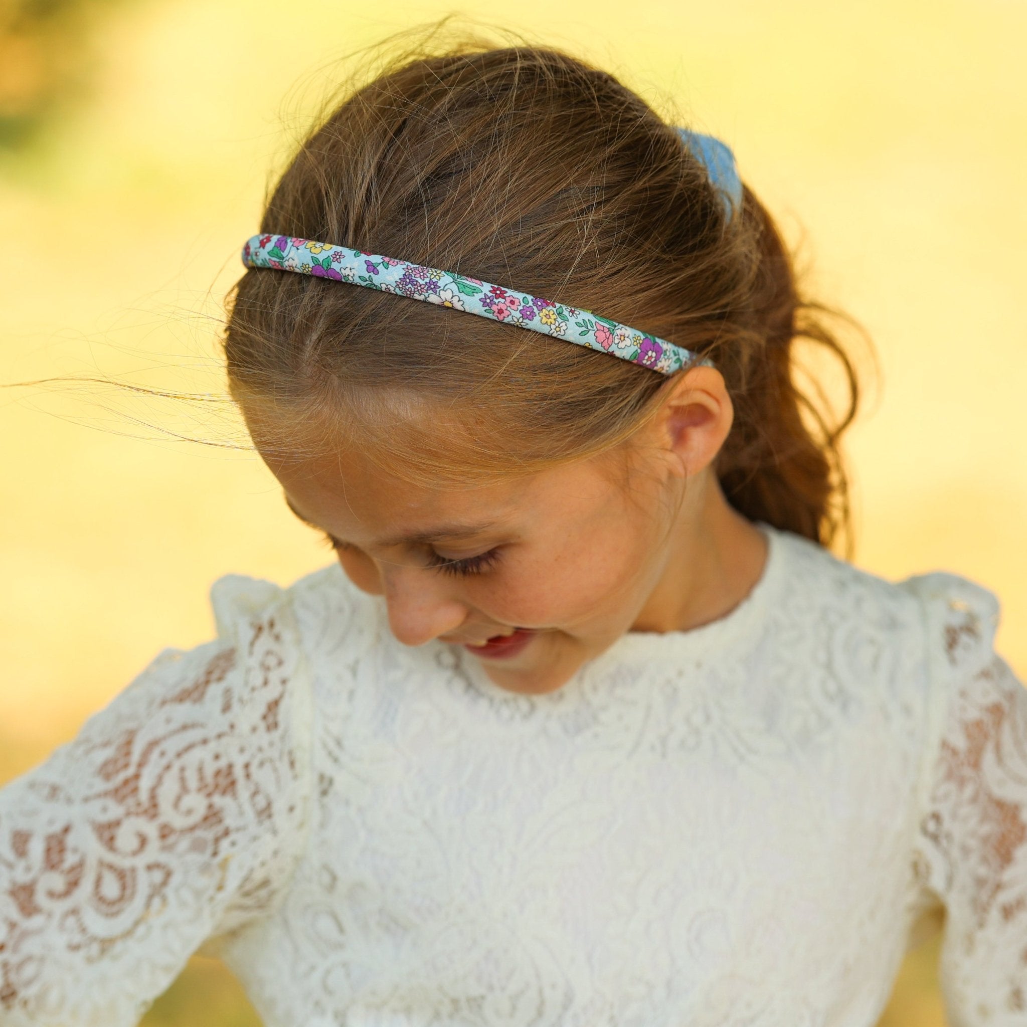 Thin Floral Headbands - 6 Pack - FROG SAC