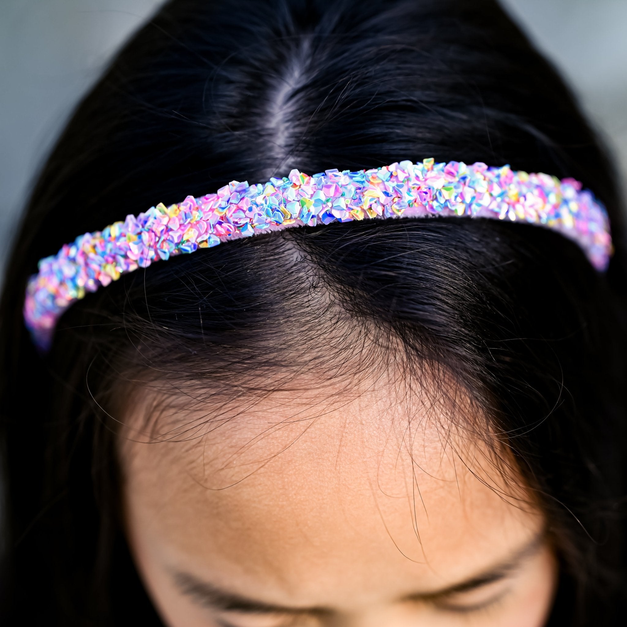 Thin Sequin Headbands - 4 Pack - FROG SAC