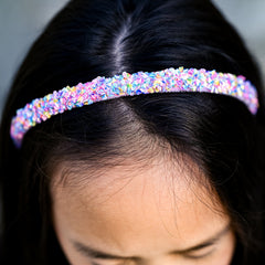 Thin Sequin Headbands - 4 Pack - FROG SAC