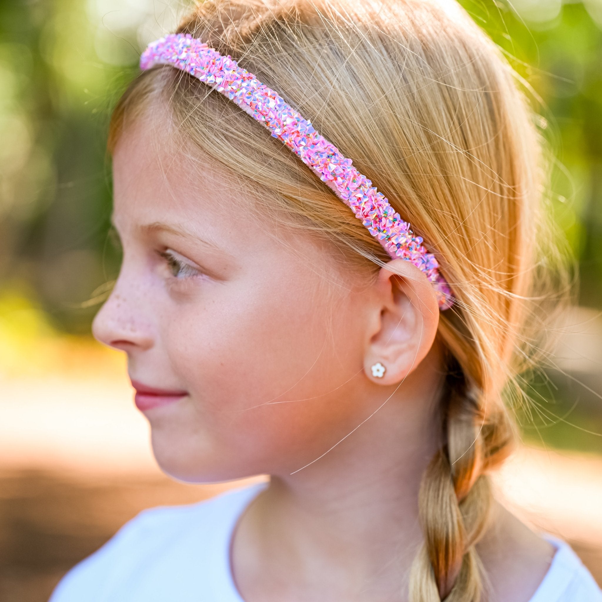 Thin Sequin Headbands - 4 Pack - FROG SAC