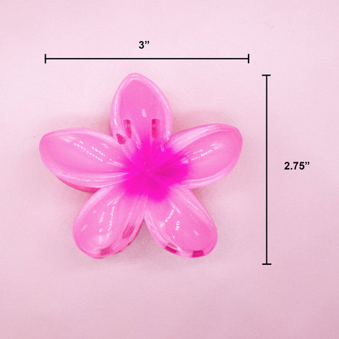 Tropical Floral Hair Claw - FROG SAC