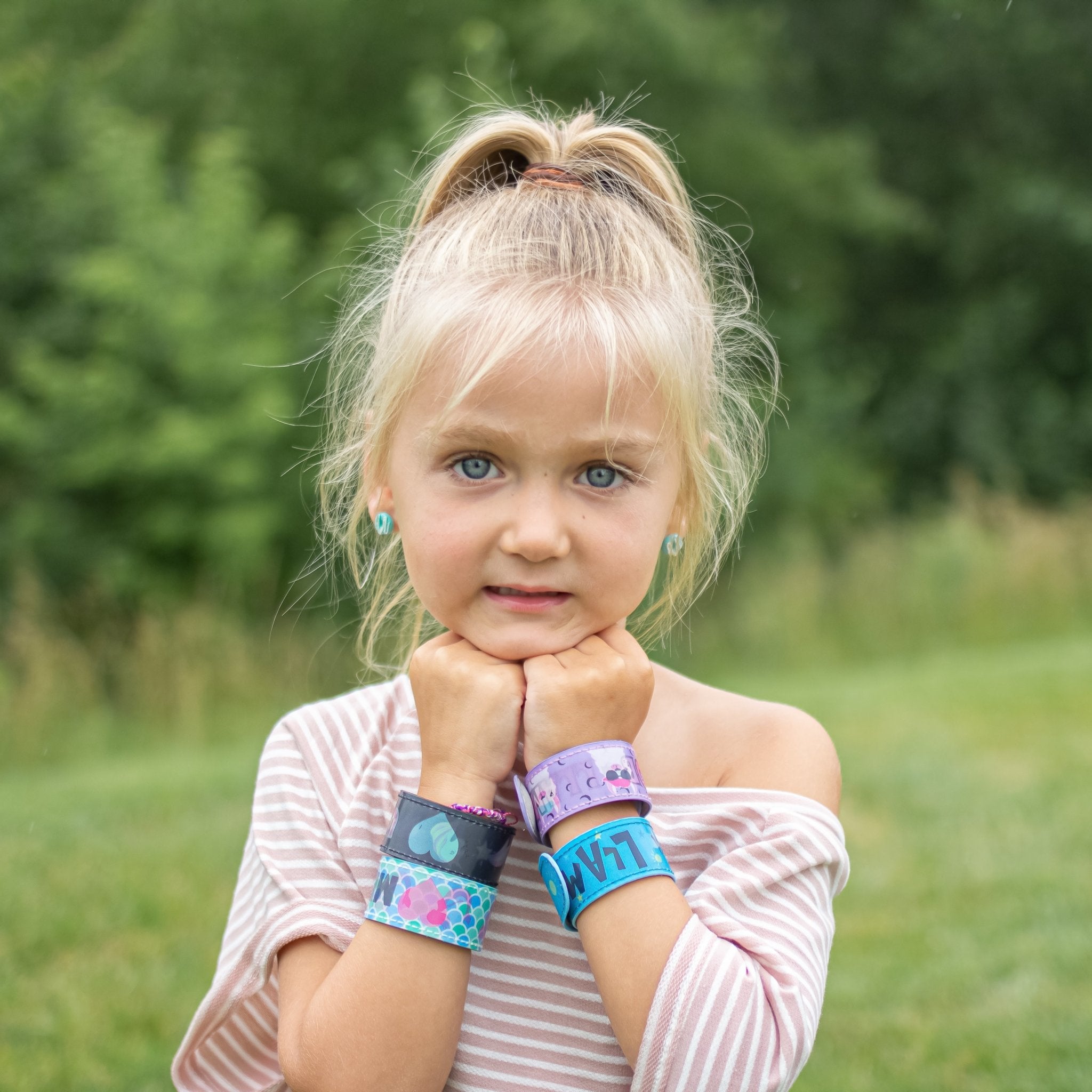 3D Image-Shifting Slap Bracelet - FROG SAC