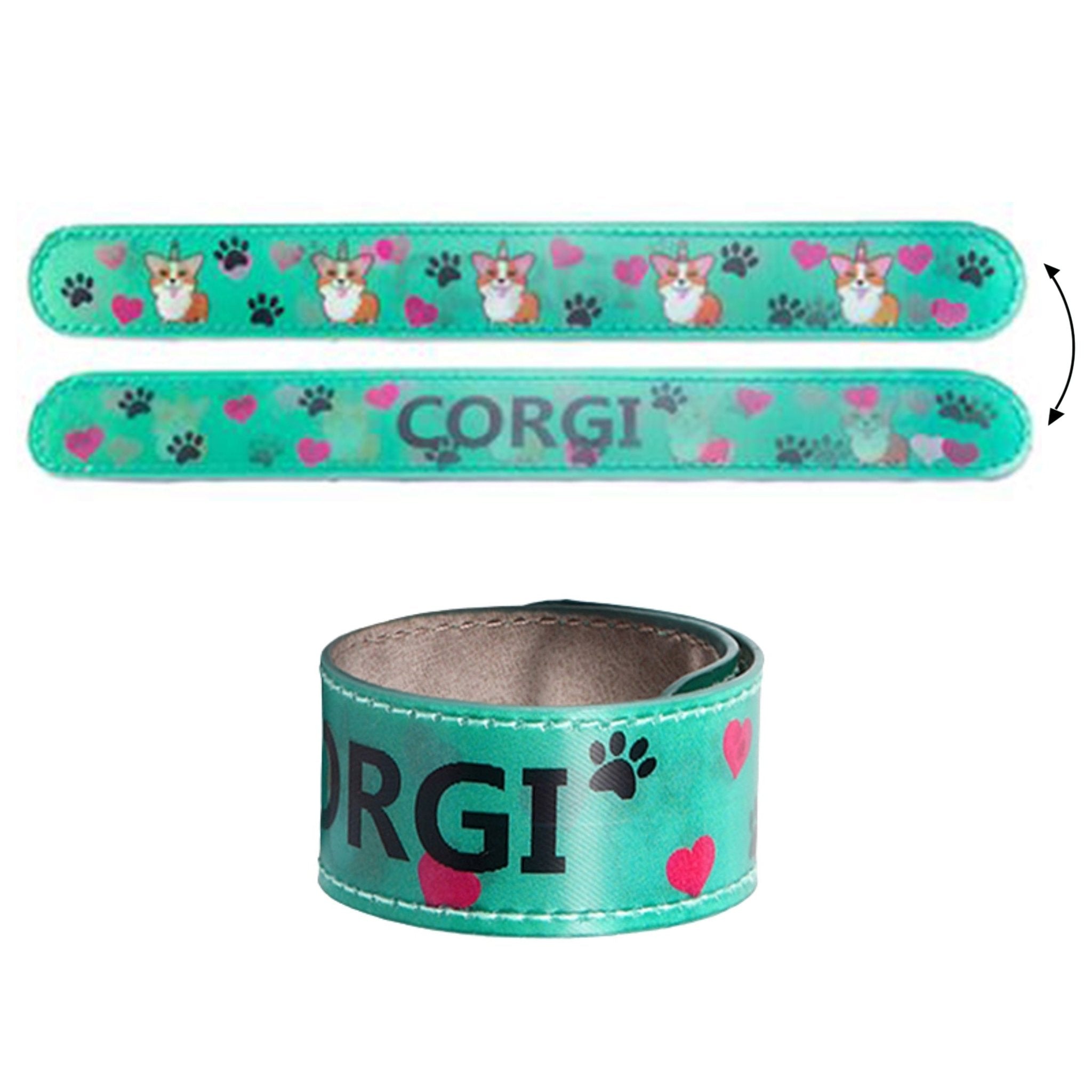 3D Image-Shifting Slap Bracelet - FROG SAC