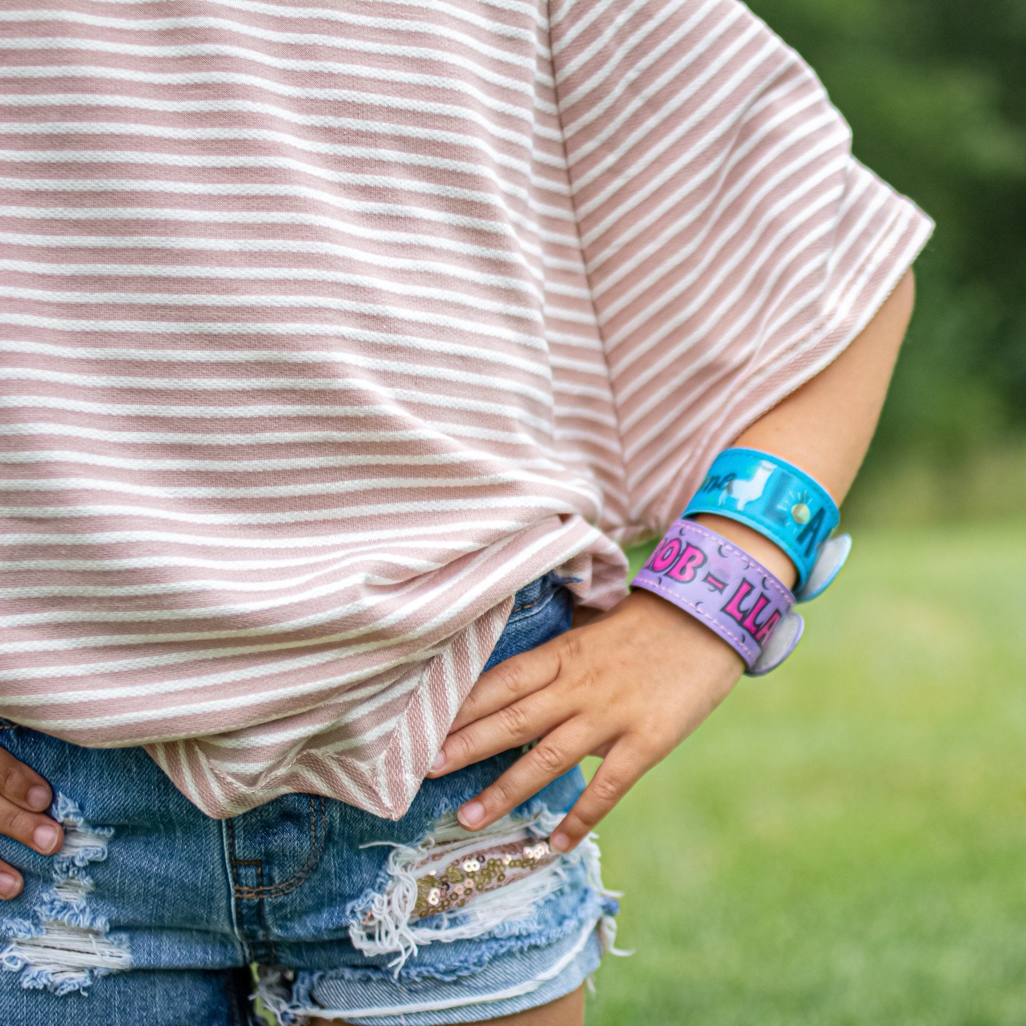 3D Image-Shifting Slap Bracelet - FROG SAC