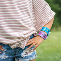 3D Image-Shifting Slap Bracelet - FROG SAC