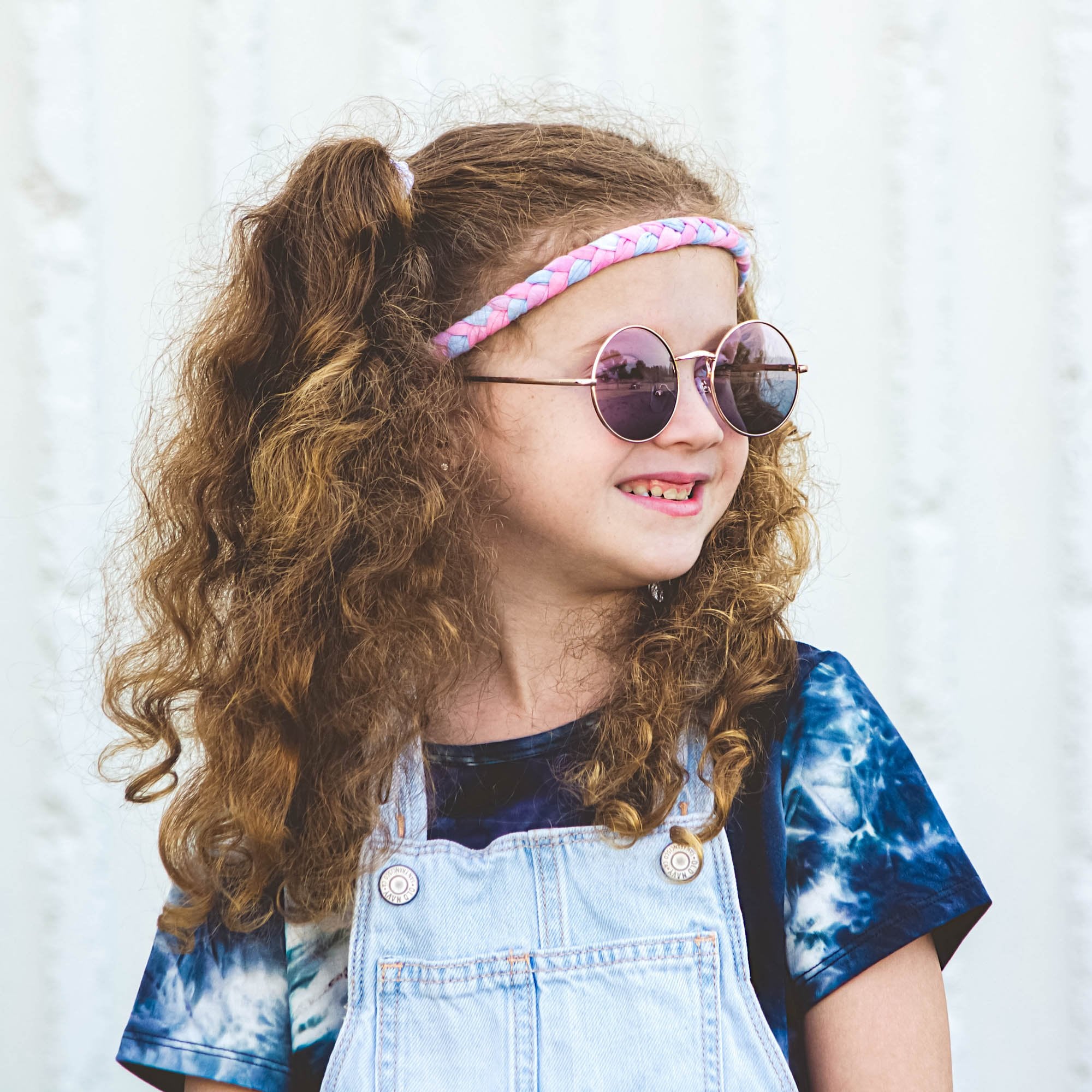 Adjustable Braided Headbands - Tie Dye 4 Pack - FROG SAC