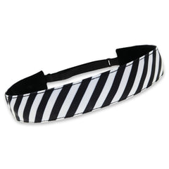 Adjustable No Slip Black & White Headband - FROG SAC