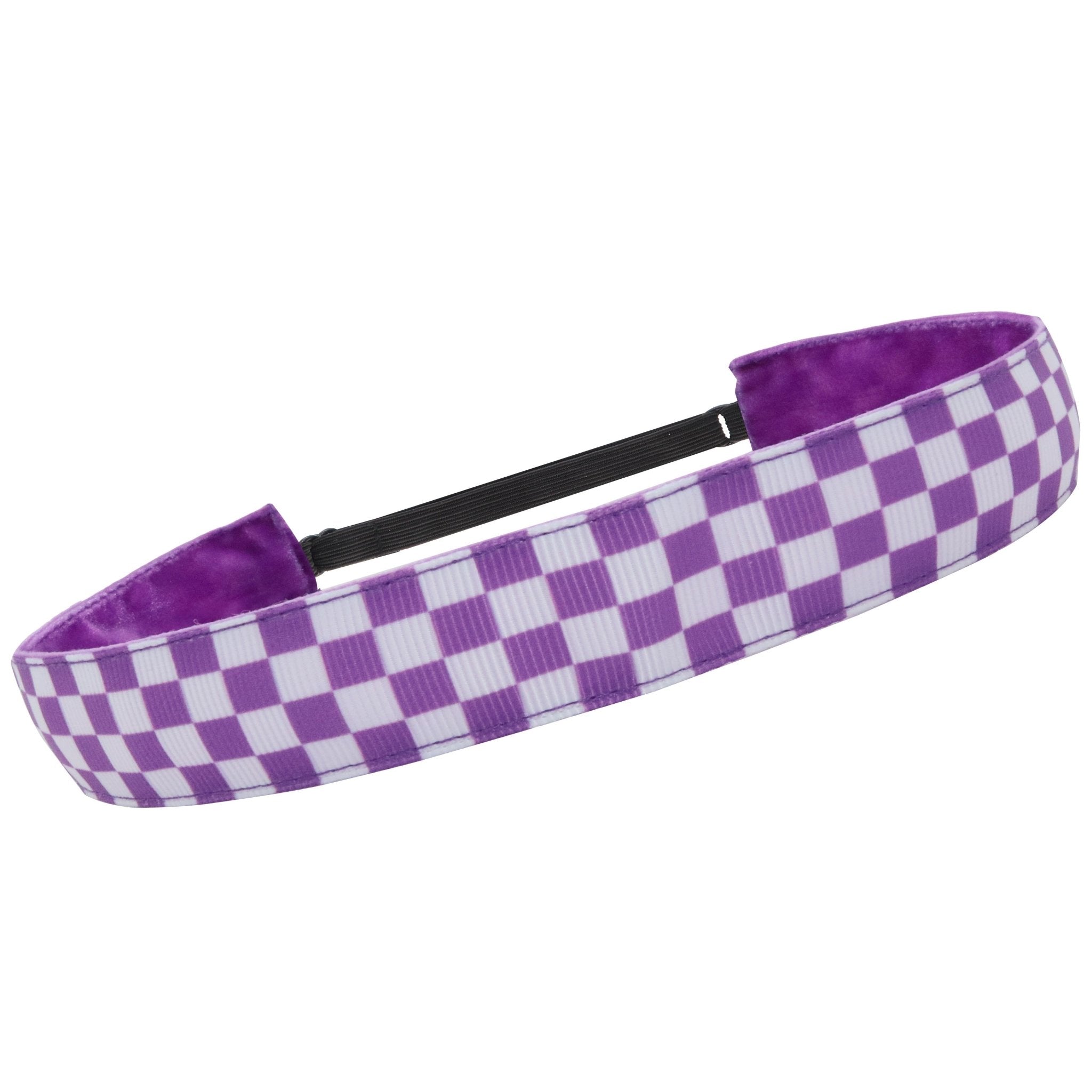 Adjustable No Slip Checkerboard Headband - FROG SAC