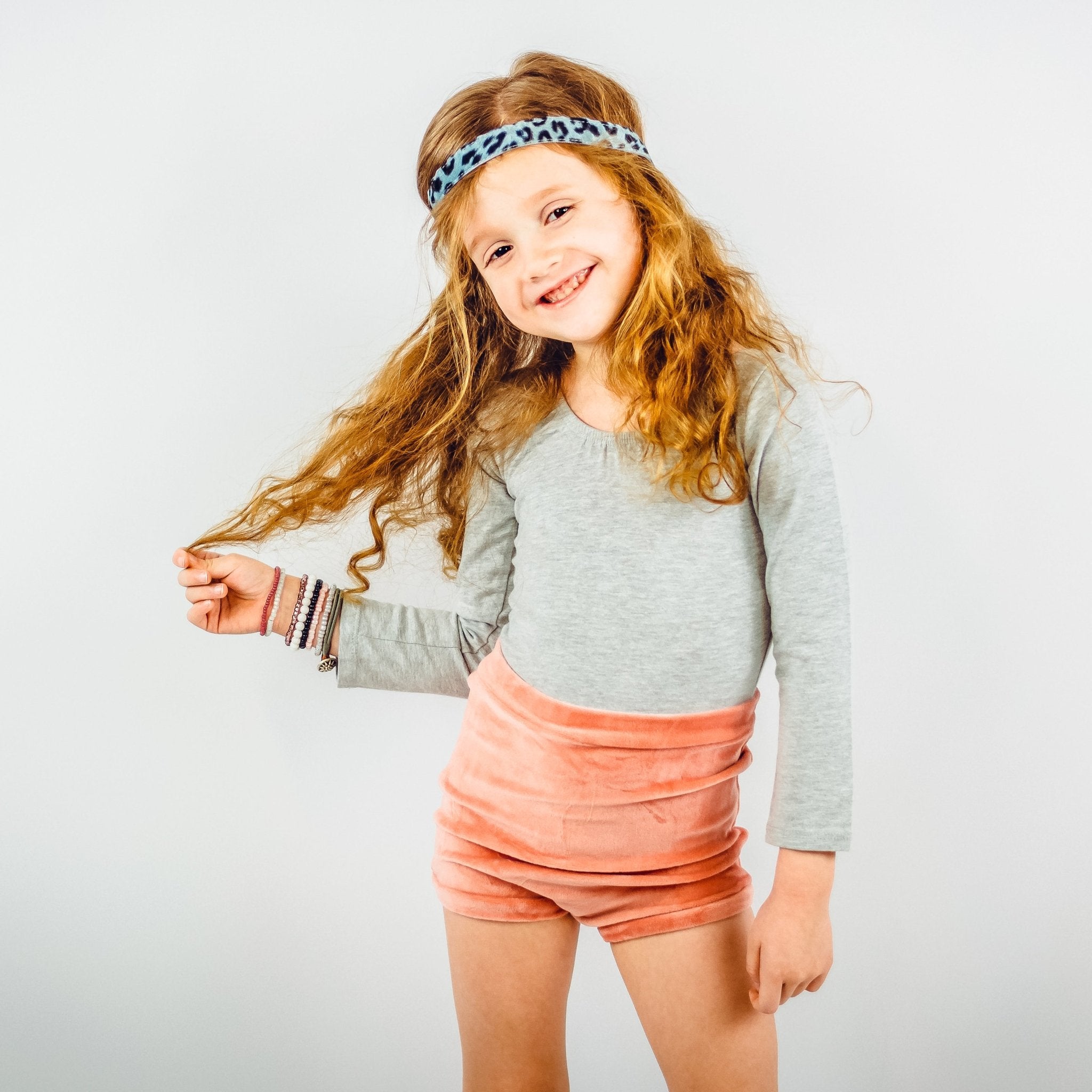 Adjustable No Slip Cheetah Headbands - 4 Pack - FROG SAC