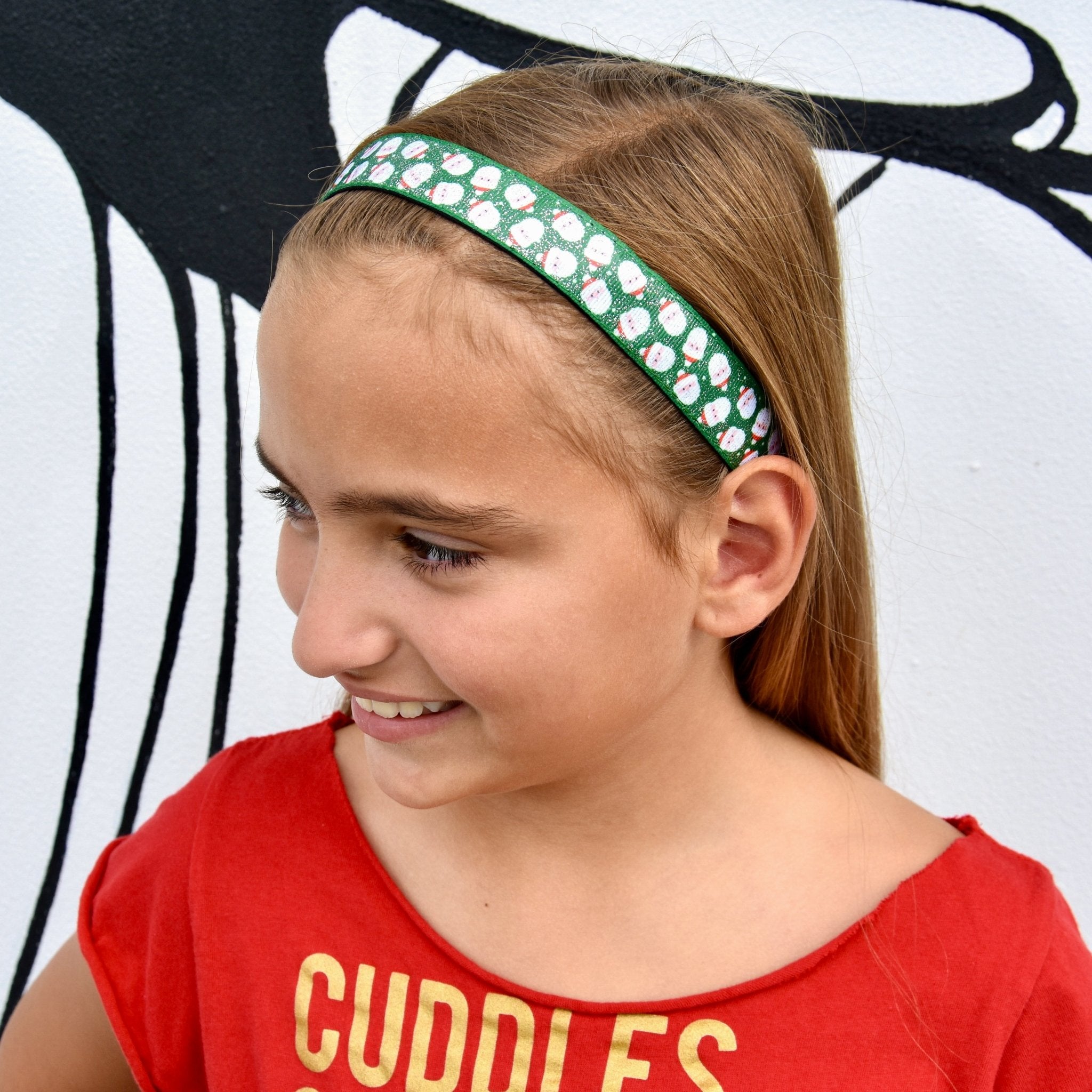 Adjustable No Slip Christmas Headwraps, 4 piece set - FROG SAC