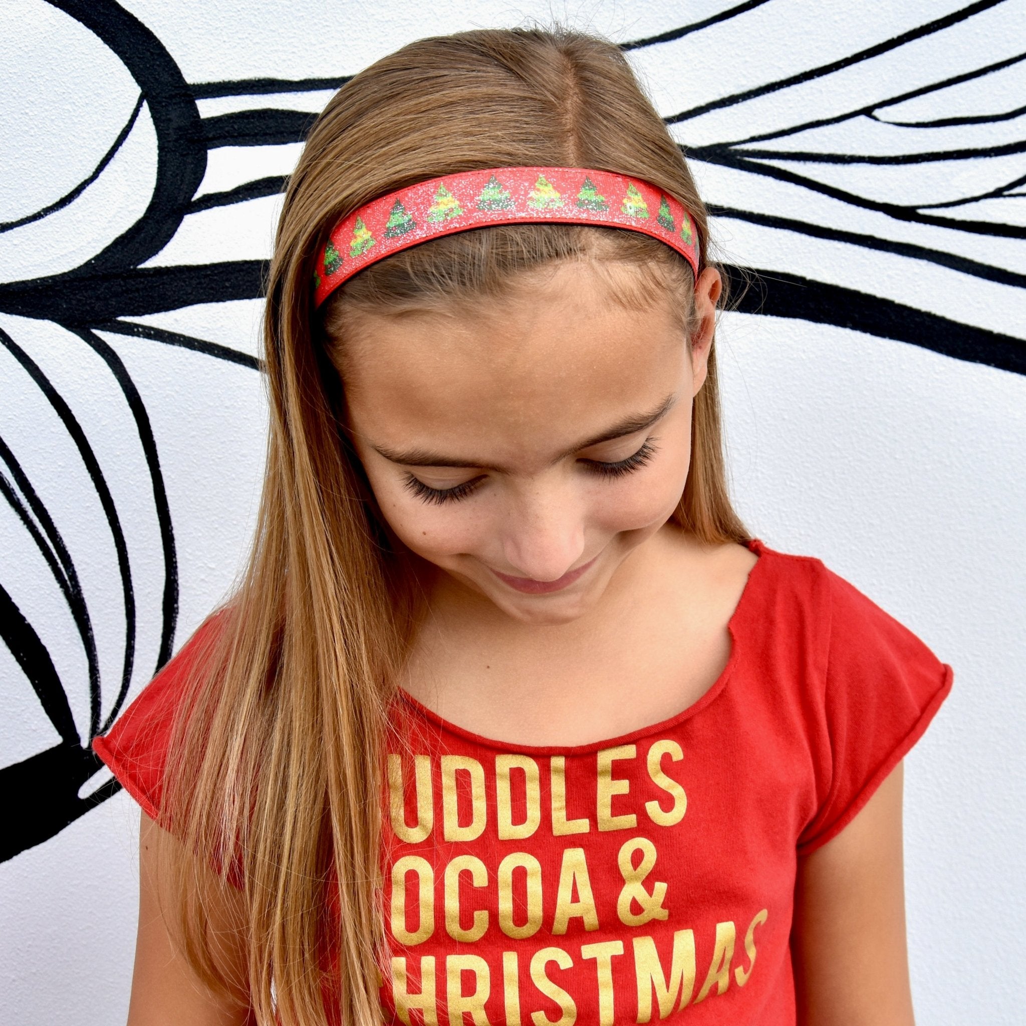 Adjustable No Slip Christmas Headwraps, 4 piece set - FROG SAC
