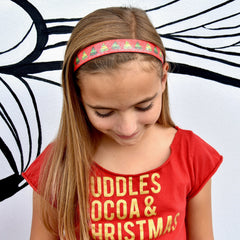 Adjustable No Slip Christmas Headwraps, 4 piece set - FROG SAC