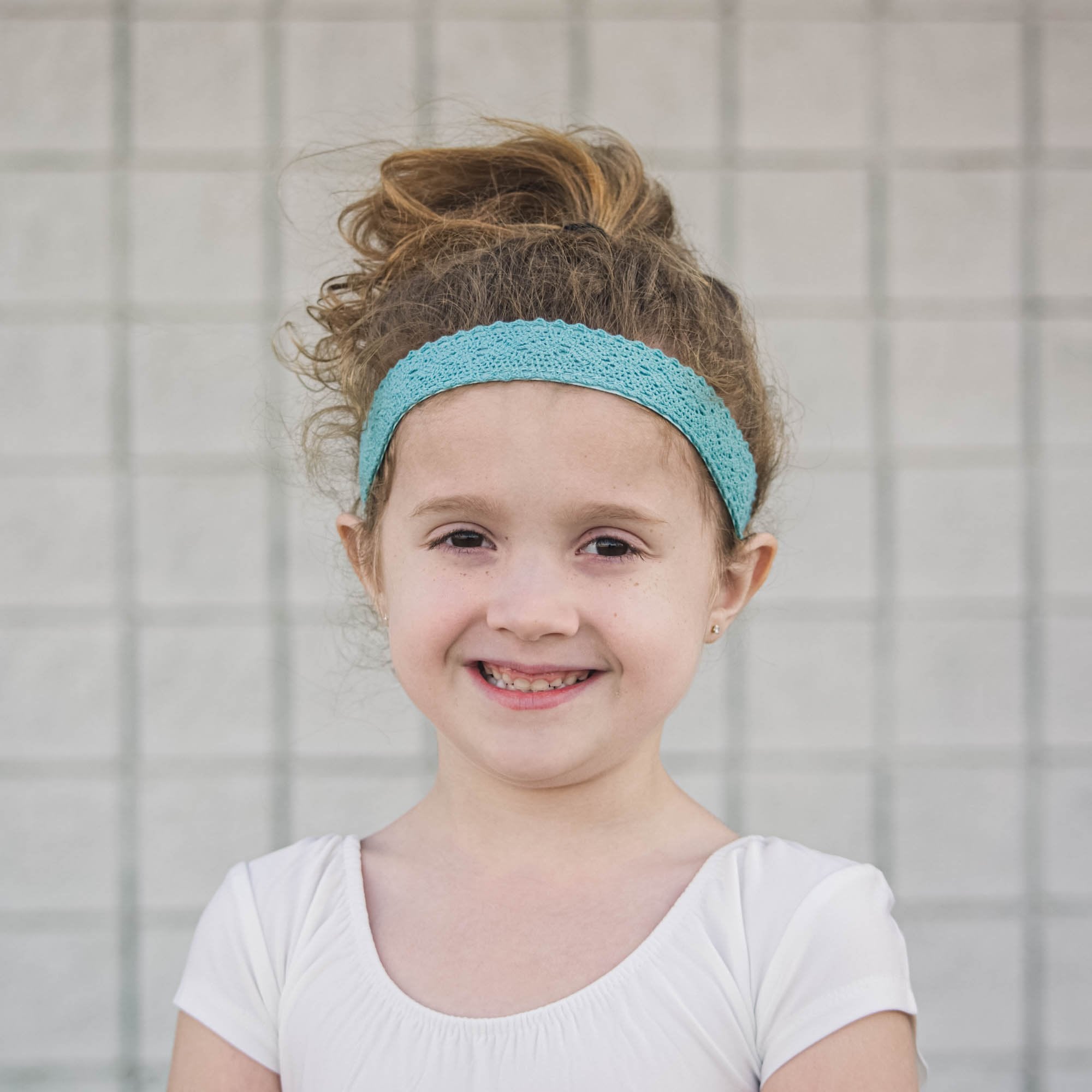 Adjustable No Slip Crochet Lace Headbands - 5 Pack - FROG SAC