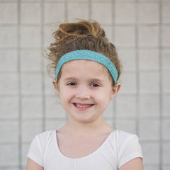 Adjustable No Slip Crochet Lace Headbands - 5 Pack - FROG SAC