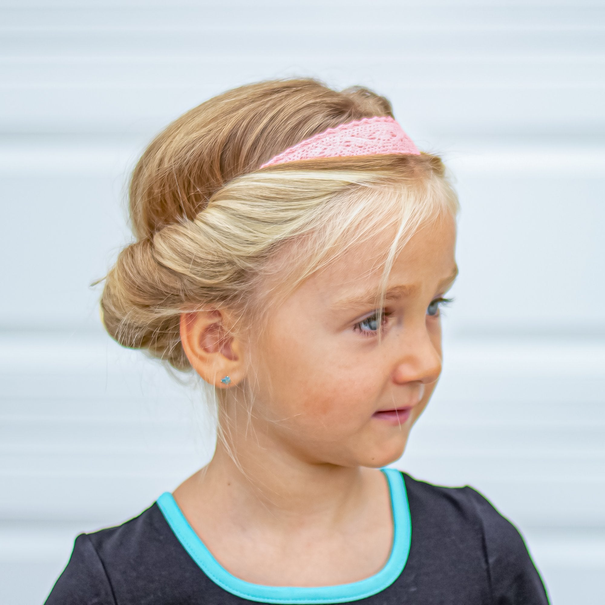Adjustable No Slip Crochet Lace Headbands - 5 Pack - FROG SAC