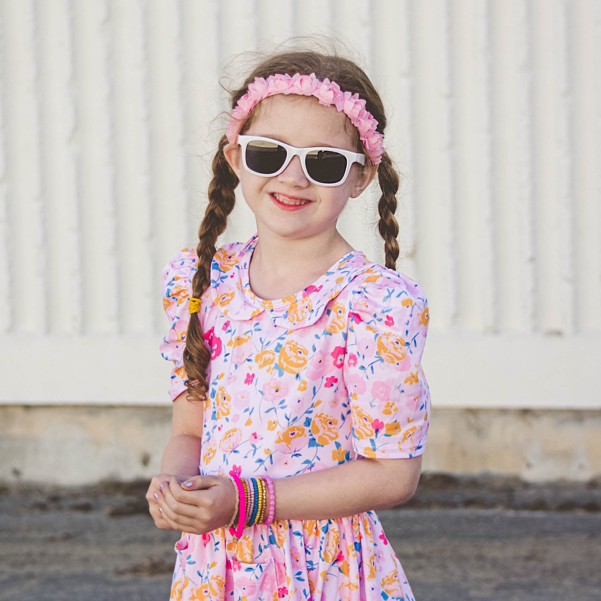 Adjustable No Slip Floral Headbands - 3 Pack - FROG SAC