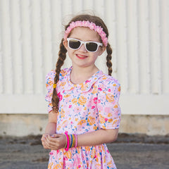 Adjustable No Slip Floral Headbands - 3 Pack - FROG SAC