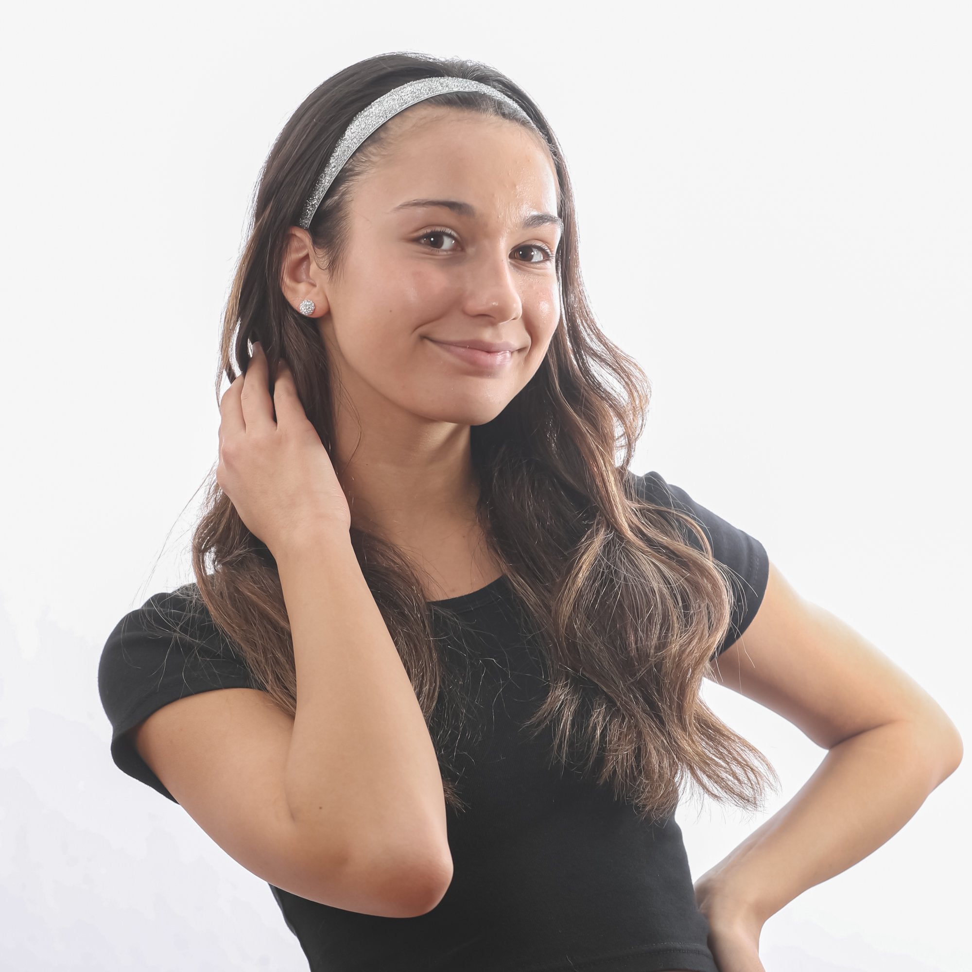 Adjustable No Slip Glitter Headband - FROG SAC