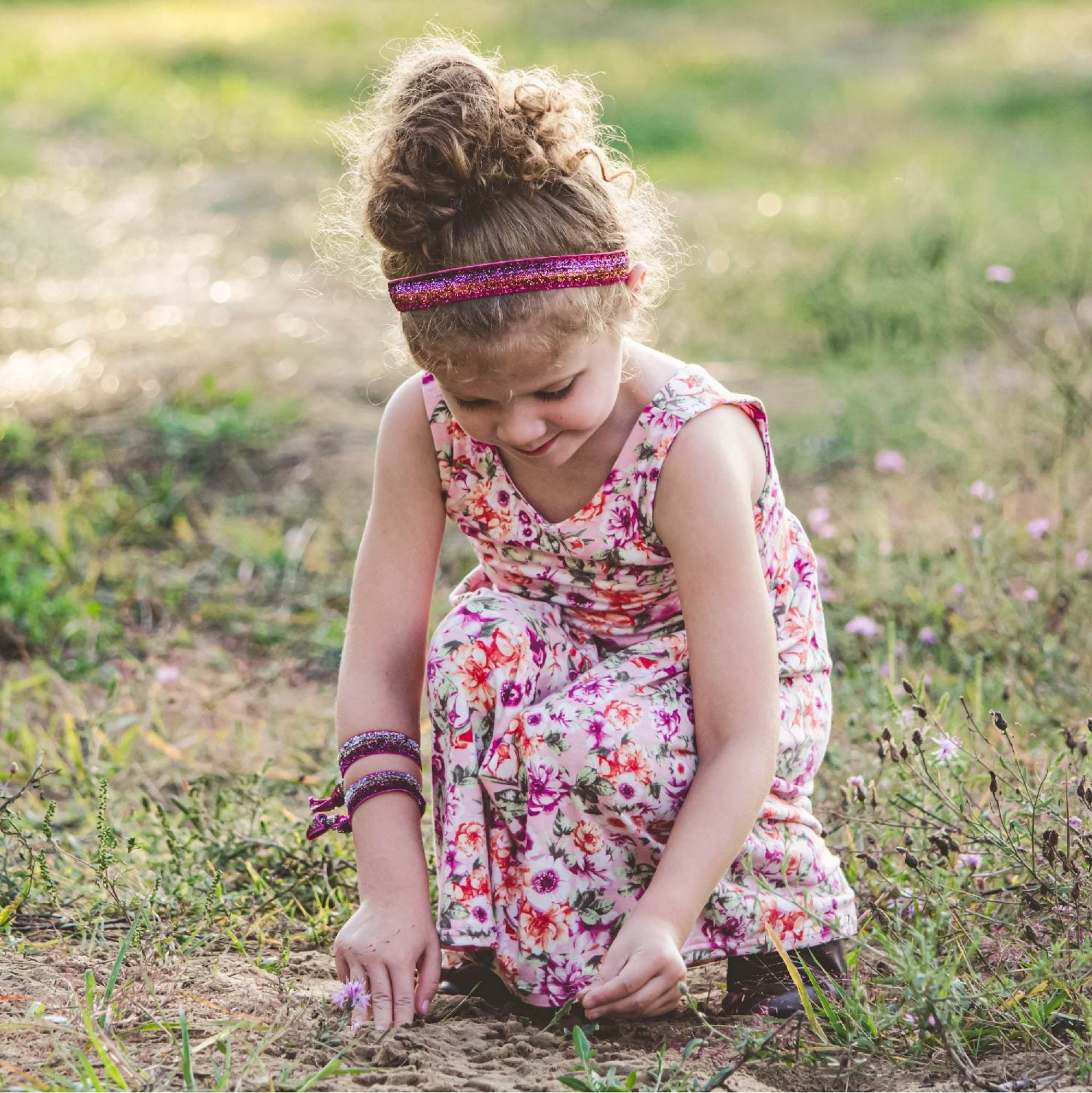 Adjustable No Slip Glitter Headband - FROG SAC