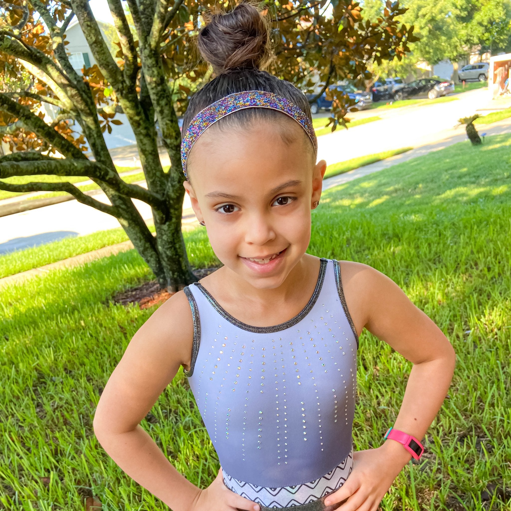 Adjustable No Slip Glitter Headband - FROG SAC